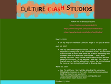 Tablet Screenshot of cultureclashstudios.com